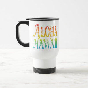 Aloha Hawaii Reisebecher