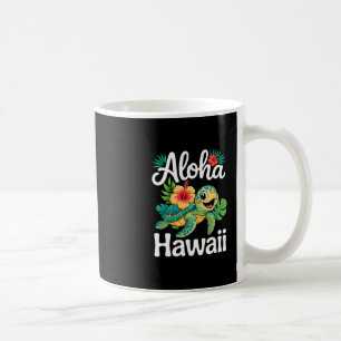 Aloha Hawaii-Schildkröte Hawaiianische Insel Kinde Kaffeetasse