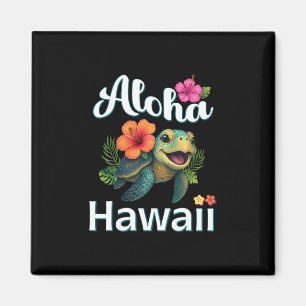 Aloha Hawaii Schildkröte Hawaiianische Insel Kinde Magnet