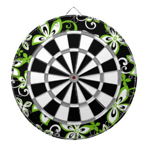 ALOHA HAWAII (SCHWARZ/LIMON) DARTSCHEIBE