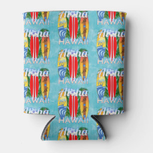 Aloha Hawaii Summer Surfboards Dosenkühler