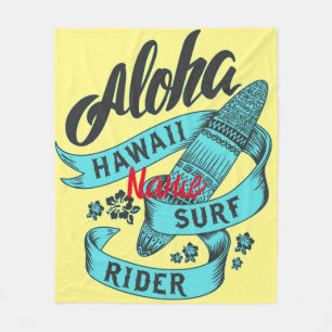 Aloha Hawaii Surf Rider Thunder_Cove Fleecedecke