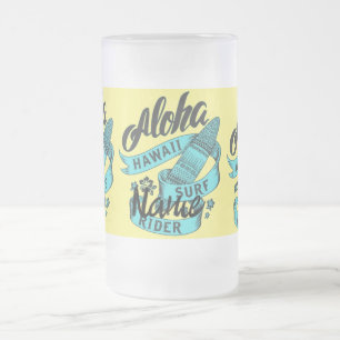 Aloha Hawaii Surf Rider Thunder_Cove Mattglas Bierglas