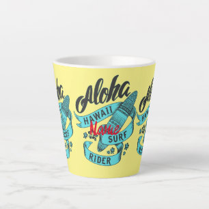 Aloha Hawaii Surf Rider Thunder_Cove Milchtasse