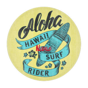 Aloha Hawaii Surf Rider Thunder_Cove Schneidebrett