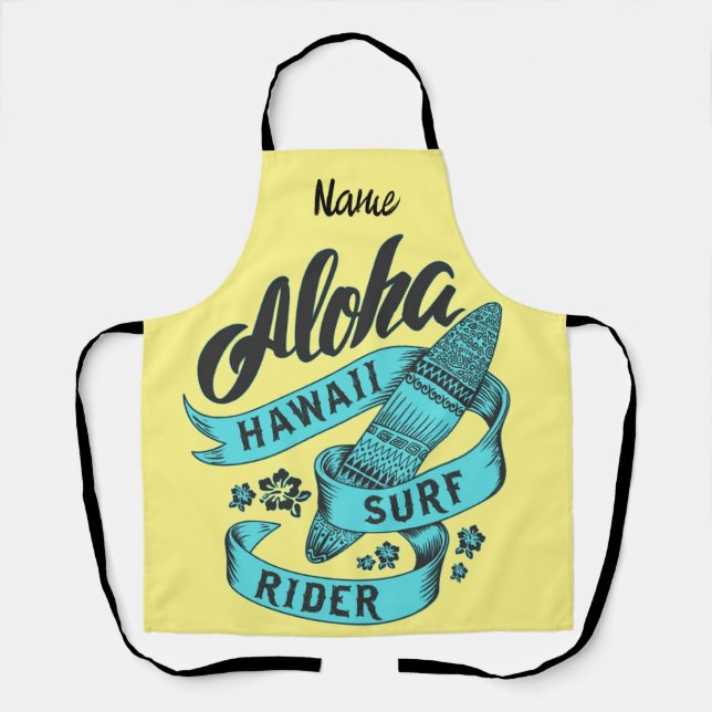 Aloha Hawaii Surf Rider Thunder_Cove Schürze (Vorderseite)
