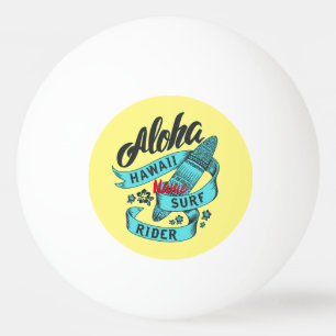 Aloha Hawaii Surf Rider Thunder_Cove Tischtennisball