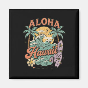 Aloha Hawaii Surfd Design Tropischer Sommer Magnet