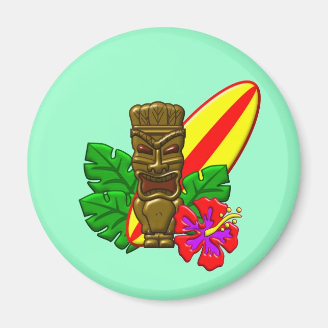 Aloha Hawaii Surfer Magnet (Vorne)