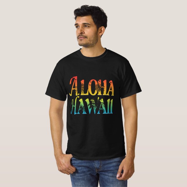 Aloha Hawaii T-Shirt (Vorne ganz)
