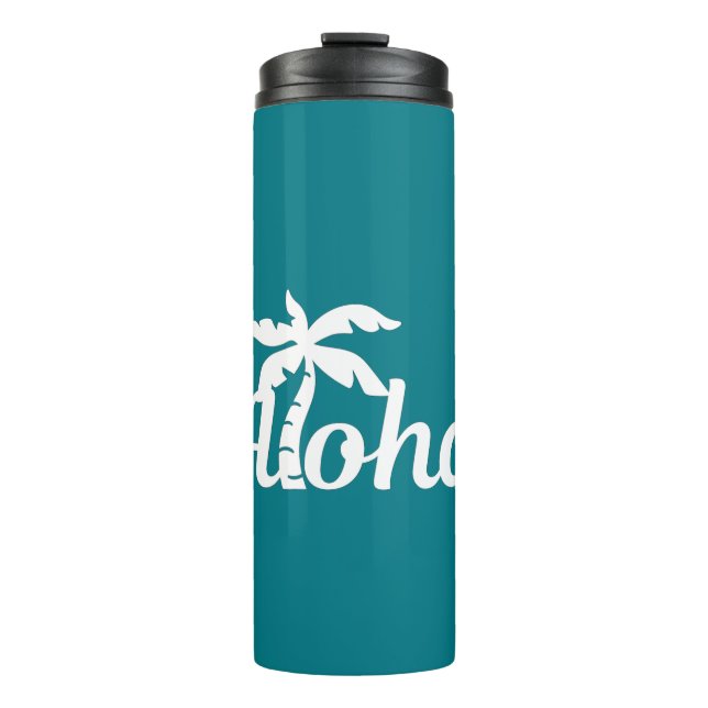 Aloha Hawaii Thermosbecher (Vorderseite)