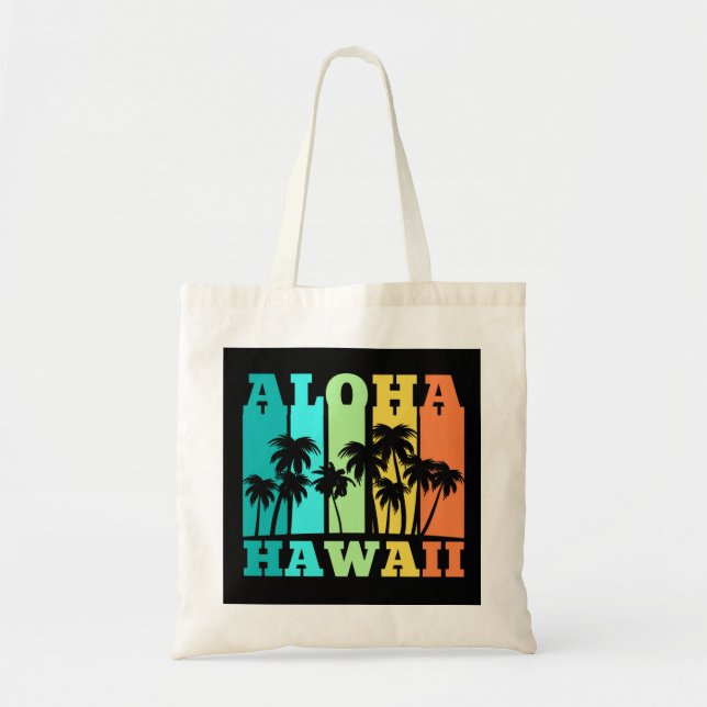 Aloha Hawaii Tragetasche (Vorne)