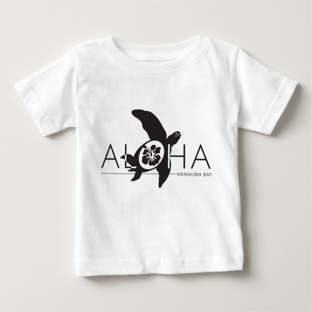 Aloha - Hawaii Turtle Baby T-shirt (Vorderseite)