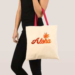 Aloha Hawaii Vintage-Palme Hawaiian Aloha Tragetasche