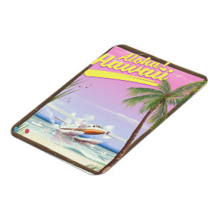 Aloha! Hawaii Vintages Reiseplakat Magnet