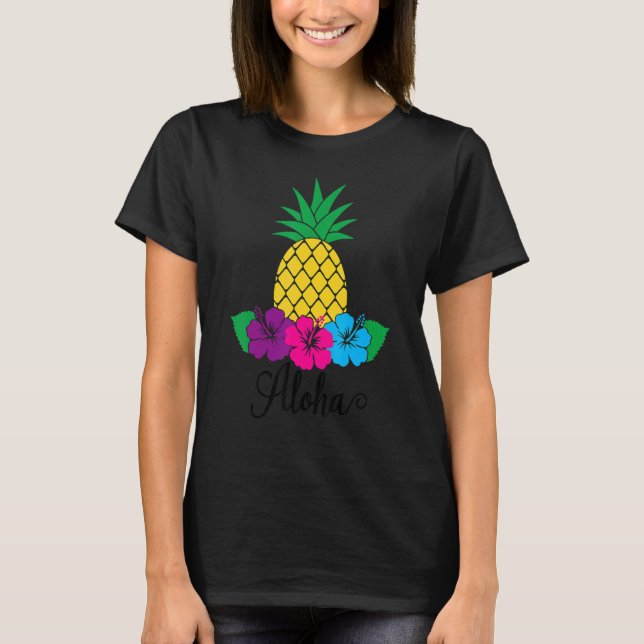 Aloha Hawaii von der Insel fühlen Sie sich die Alo T-Shirt (Vorderseite)