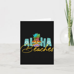 Aloha Hawaii von der Insel fühlt den Aloha Aloha Karte