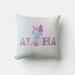 Aloha Hawaiian Ananas, Silber Kissen