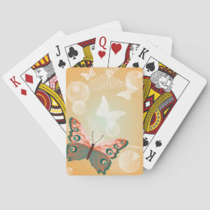 Aloha Hawaiian Butterfly Hochzeit Liebe Kunst Schi Spielkarten