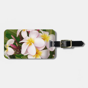 Aloha Hawaiian Frangipani Blossoms Plumerias Gepäckanhänger