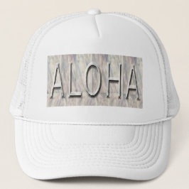 Aloha Hawaiian-Hut Truckerkappe