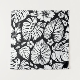 Aloha Hawaiian Shirt Nahtloses Hintergrundmuster.  Wandteppich