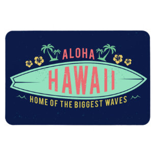 Aloha Hawaiian Surfer-Magnet Magnet