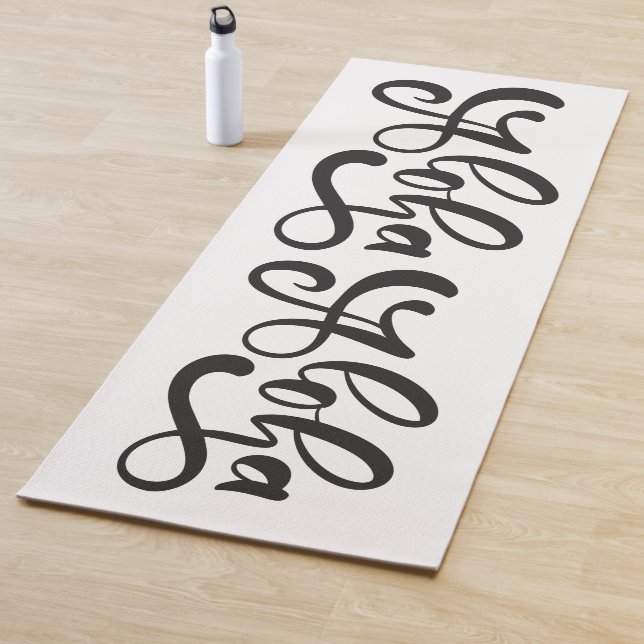 Aloha hawaiian Theme Yogamatte (Beispiel)