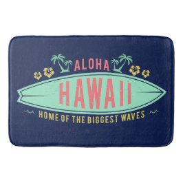 Aloha hawaiische Surferbadmatte Badematte