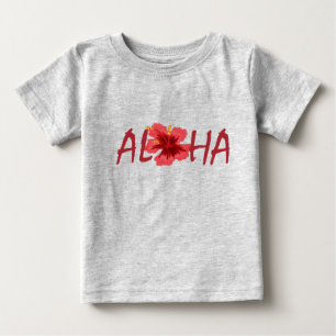 Aloha Hibiskus Baby Strampler