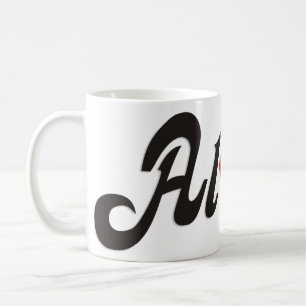 Aloha Hibiskus - flaches Hawaii Design + Ihre Idee Tasse