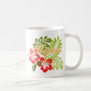 Aloha Hibiskus Kaffeetasse