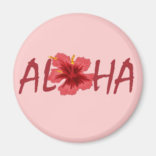 Aloha Hibiskusmagnet Magnet