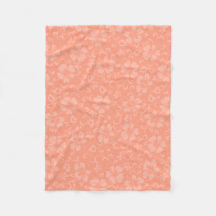 Aloha Honeys Coordinate Hawaiian Hibiskus Fleecedecke