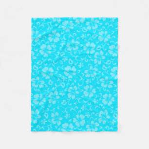 Aloha Honeys Coordinate Hawaiian Hibiskus Fleecedecke