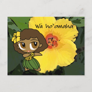 Aloha Honeys Luau & Grußkarten Postkarte