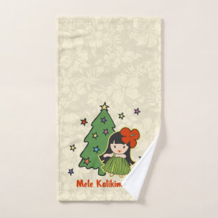 Aloha Honig-Weihnachtenhawaiischer Hula Handtuch