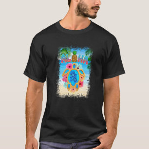 Aloha Honu Tropical Turtle Hawaii Urlaub T-Shirt