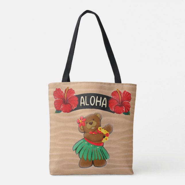 Aloha Hula Teddybär (Rückseite)