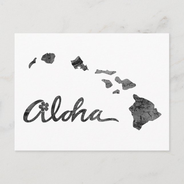 Aloha Island Postkarte (Vorderseite)