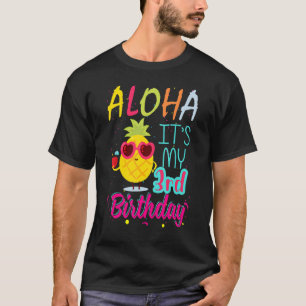 Aloha ist mein 3. Geburtstag Hawaiian 3 Jahre Todd T-Shirt