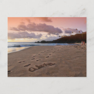 Aloha Kaanapali Beach Postcard Postkarte