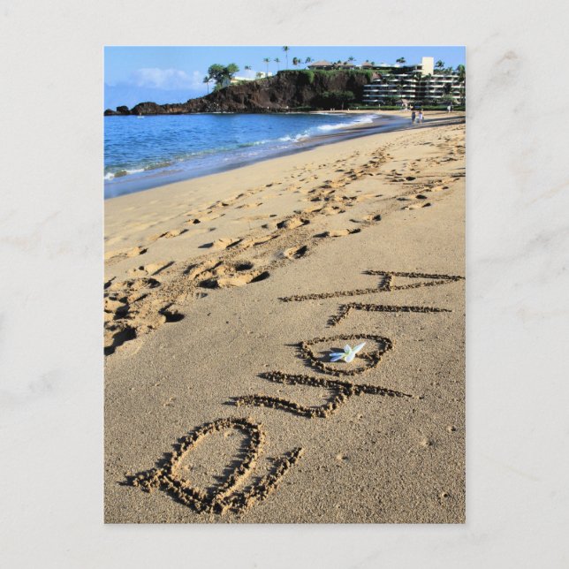 Aloha Kaanapali Postcard Postkarte (Vorderseite)
