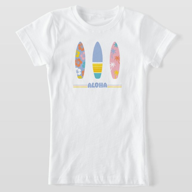 Aloha Kids Surf Board T-Shirt (Ablage )