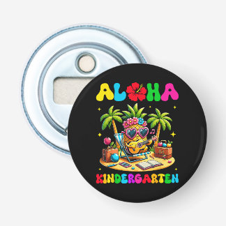Aloha Kindergarten Ananas Hawaii Zurück zur Schule Flaschenöffner