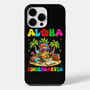 Aloha Kindergarten Ananas Hawaii Zurück zur Schule iPhone 14 Pro Max Hülle