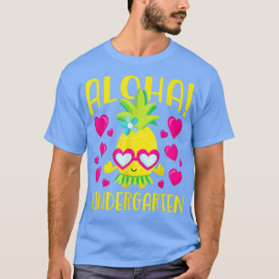 Aloha Kindergarten Niedlicher Ananas Lehrer T-Shirt