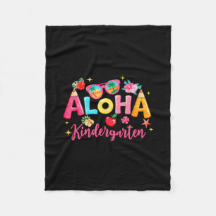 Aloha Kindergarten Sommerferien Strand Lehrer S Fleecedecke
