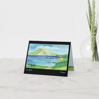 Aloha leben Grußkarte, Malerei von Südmaui Karte