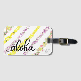 Aloha Lei Hawaii Inspiriertes Gepäckanhänger